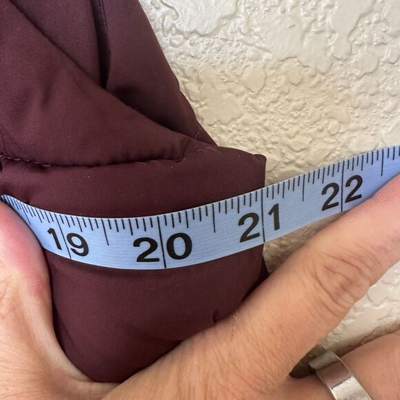 Abercrombie Fitch Puffer Vest Men Small Fleece Quilted Lined Button Zip Y2K 00s - Picture 2 of 10